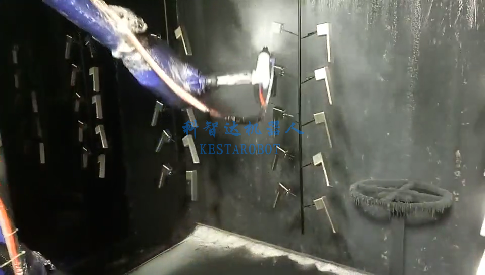 門把手噴漆機(jī)器人(圖3) 門把手噴漆機(jī)器人(圖3)