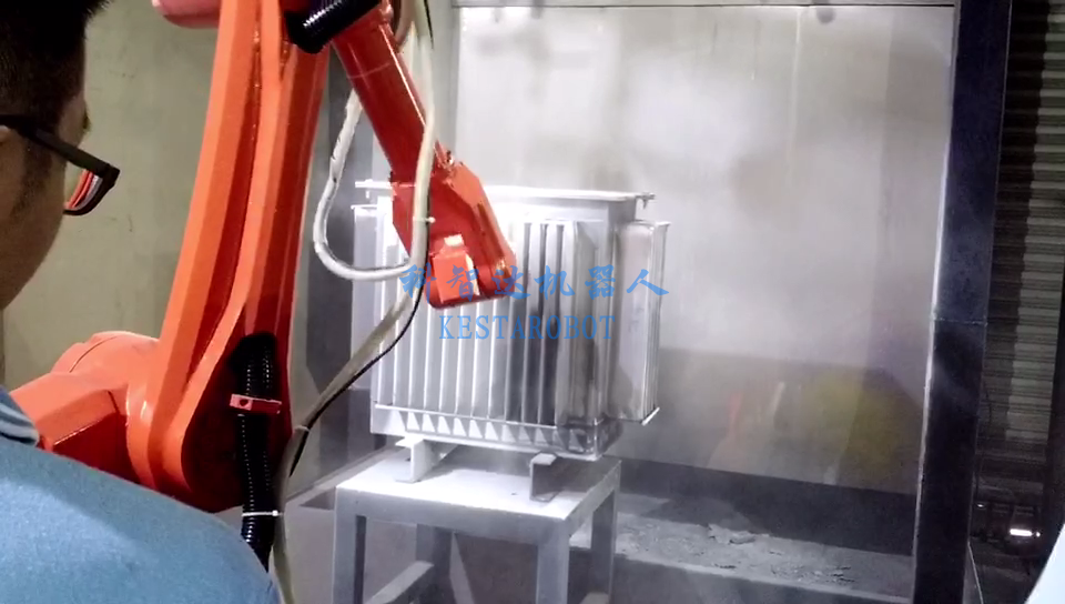 變壓器噴粉機(jī)器人(圖3) 變壓器噴粉機(jī)器人(圖3)